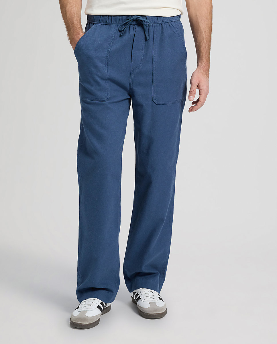 Imagen 1 de Pantalón de hombre utility drawstring de corte relaxed - Lee - Azul Azul