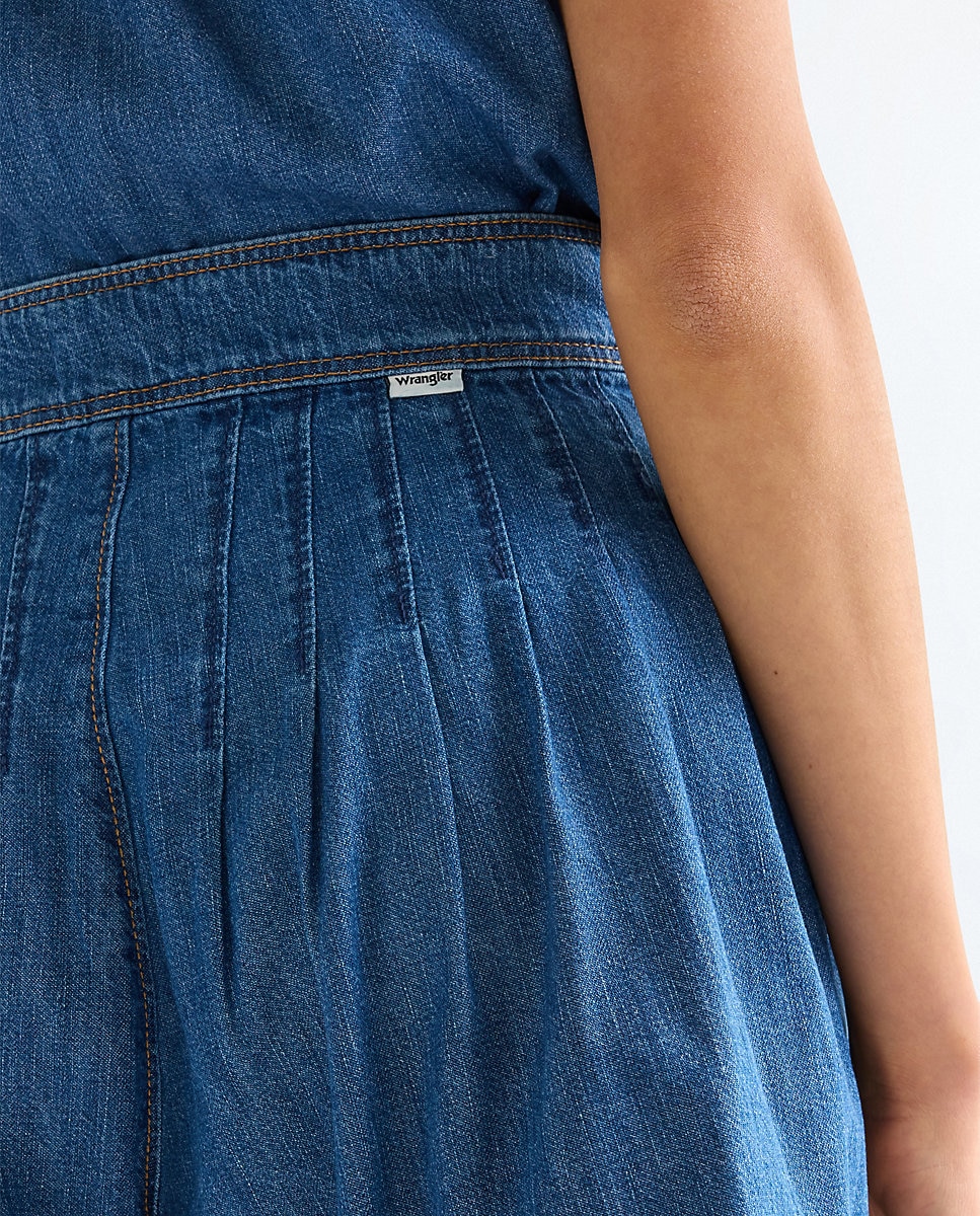 Short vaquero de mujer en - Wrangler - Azul Azul-4