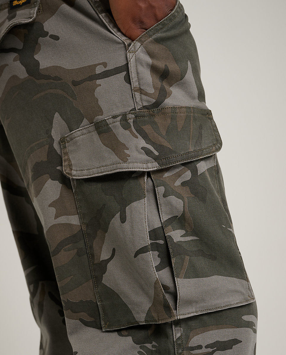 Wrangler® X Stranger Things ™ Pantalon de hombre de corte recto - Verde militar Verde militar-4