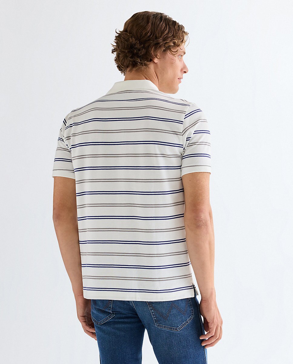 Polo de hombre de manga corte y corte regular - Wrangler - Blanco Blanco-2
