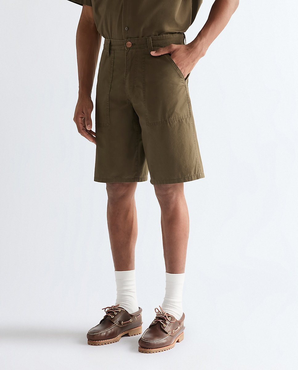 Bermuda de hombre de corte relaxed - Wrangler - Marrón Marrón-1