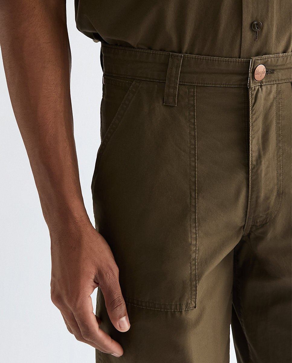 Bermuda de hombre de corte relaxed - Wrangler - Marrón Marrón-5