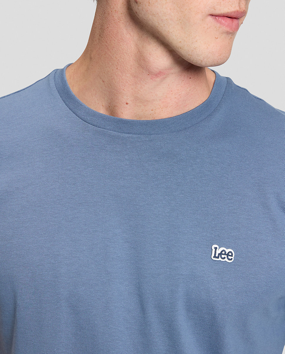 Imagen 5 de Camiseta de hombre de manga corta y corte regular - Lee - Azul Azul