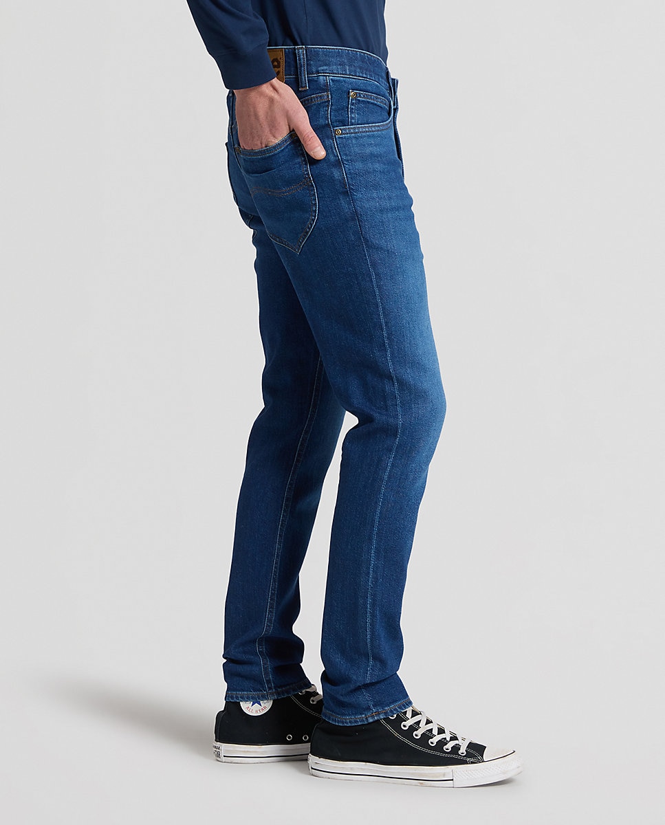 Vaquero luke de hombre de corte slim tapered - Lee - Azul Azul-4