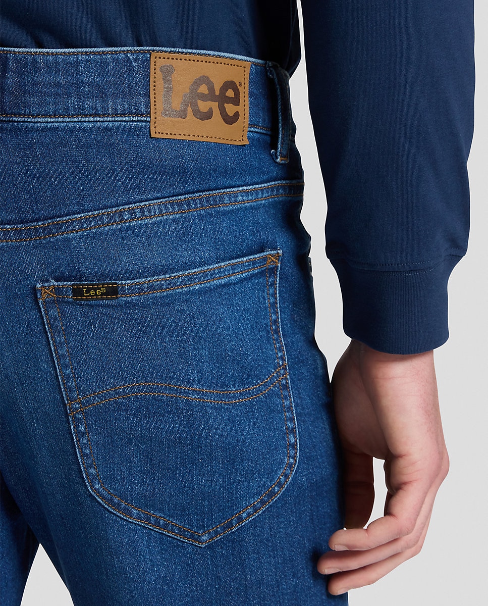 Vaquero luke de hombre de corte slim tapered - Lee - Azul Azul-5