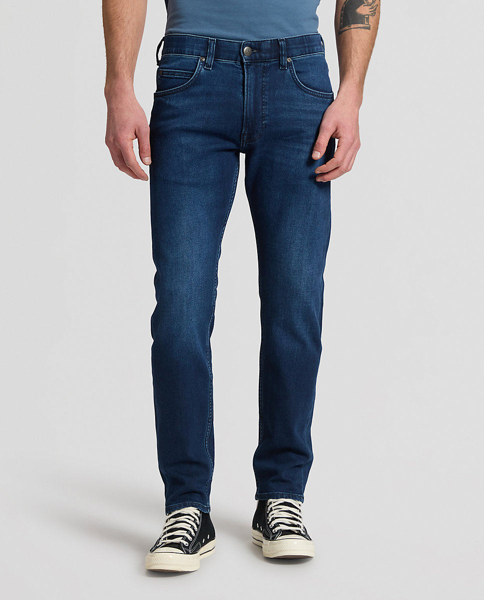 Vaquero rider de hombre de corte slim recto - Lee - Azul Azul-2