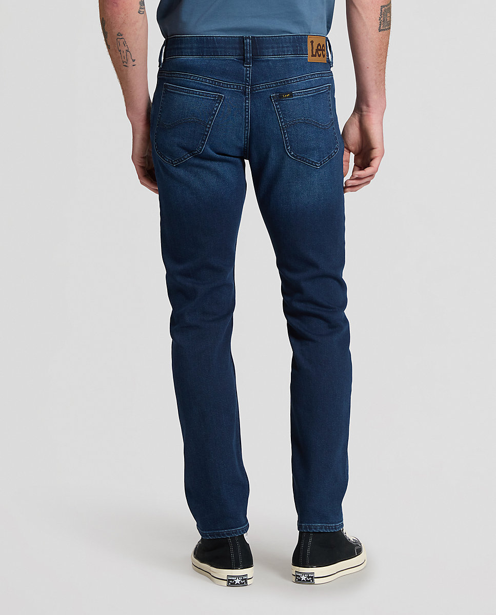 Vaquero rider de hombre de corte slim recto - Lee - Azul Azul-3