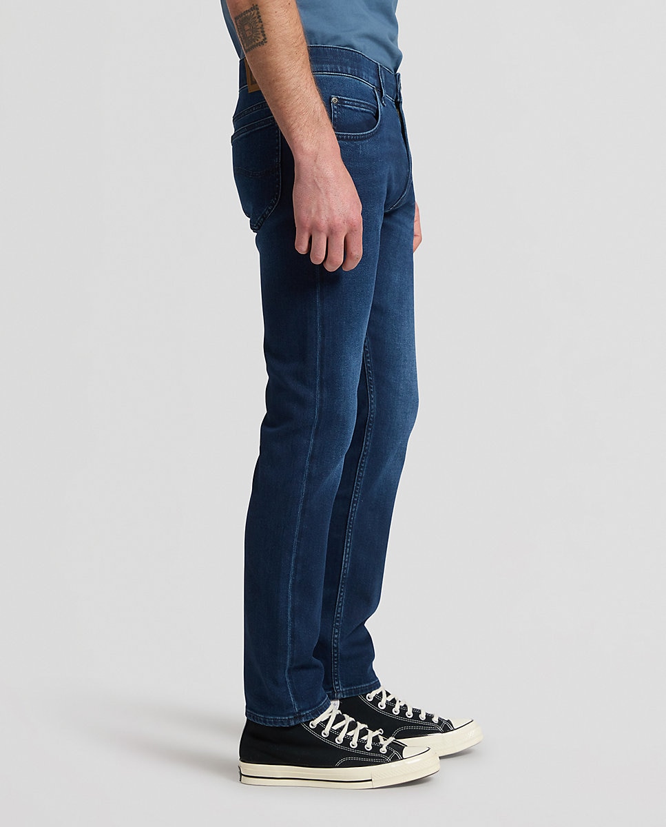 Vaquero rider de hombre de corte slim recto - Lee - Azul Azul-4