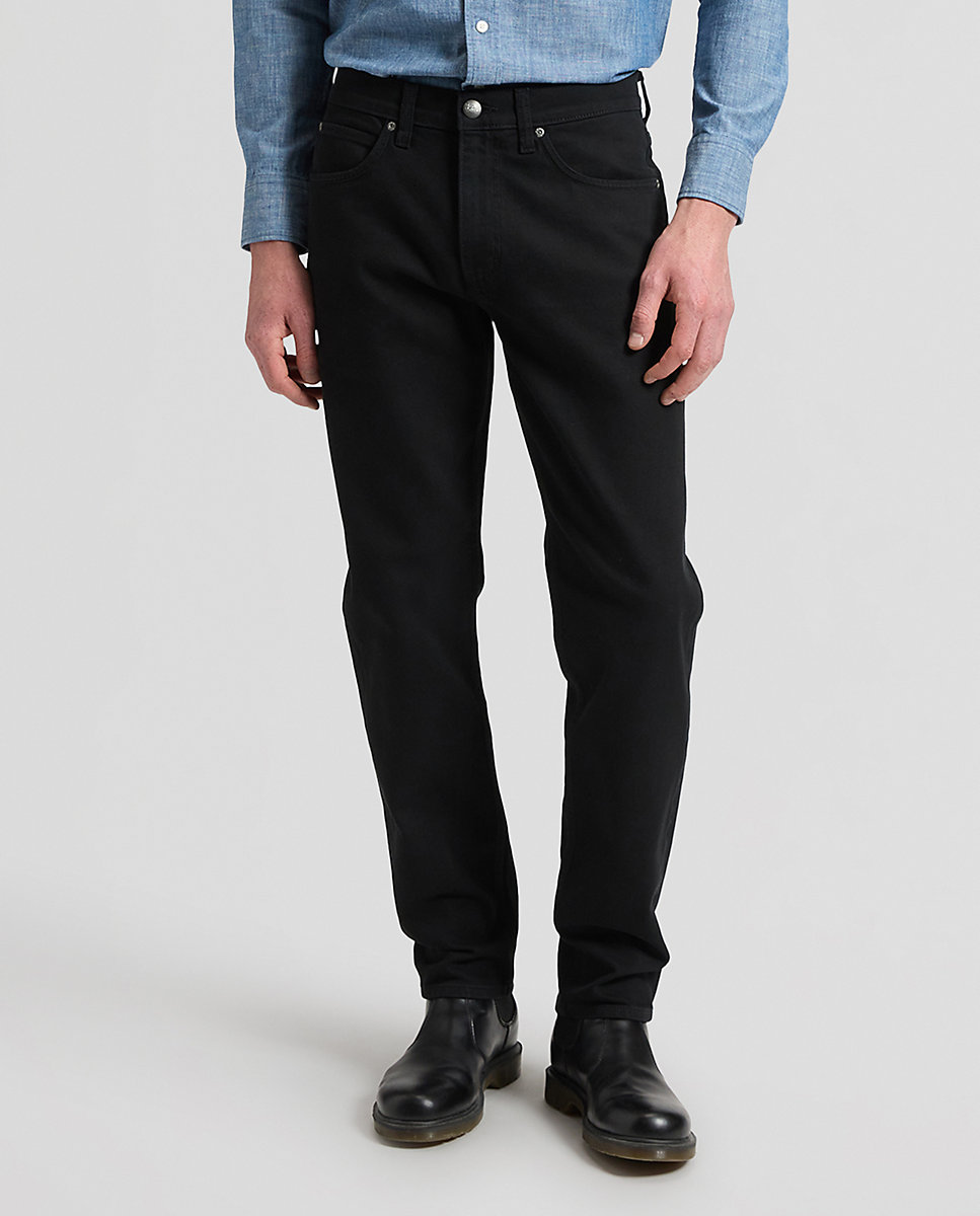 Imagen 1 de Vaquero recto de hombre david de corte tapered en negro Negro