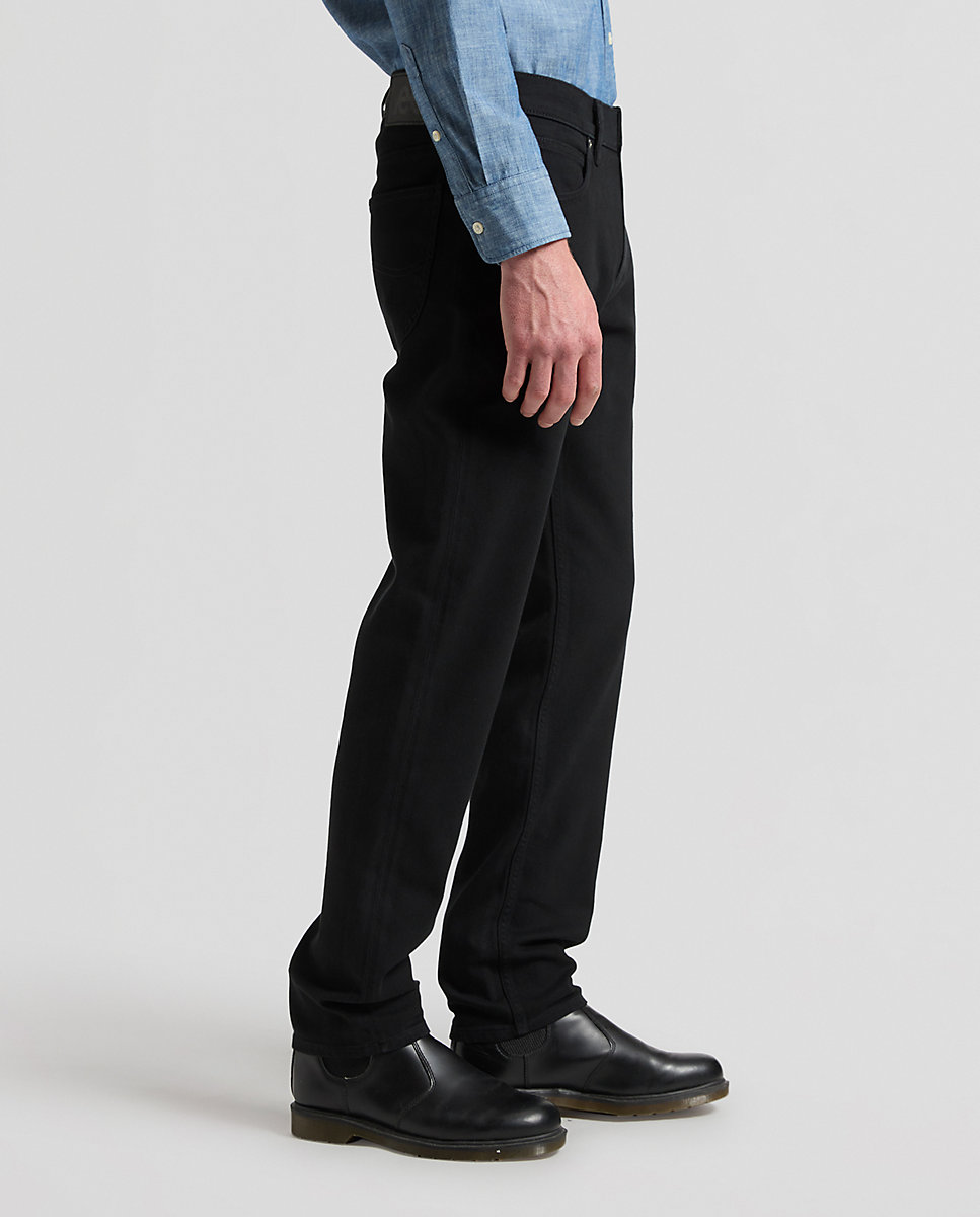 Imagen 4 de Vaquero recto de hombre david de corte tapered en - Lee - Negro Negro