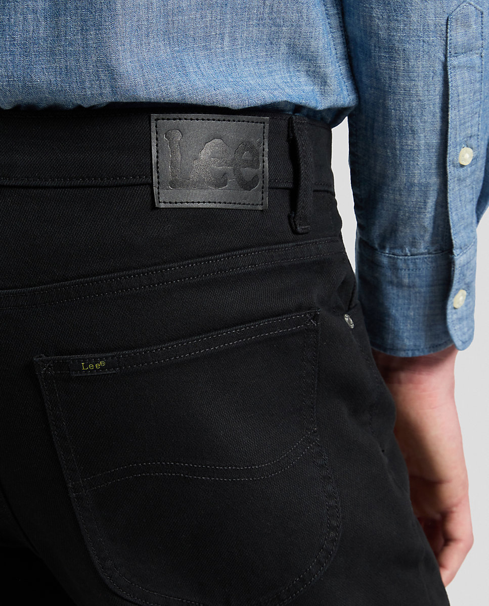 Imagen 5 de Vaquero recto de hombre david de corte tapered en - Lee - Negro Negro