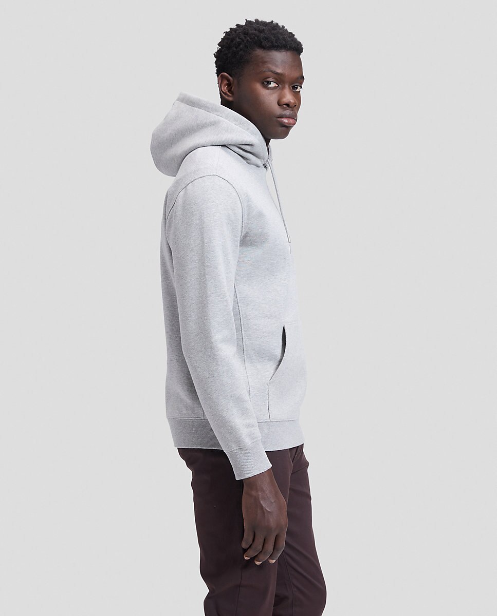 Sudadera con capucha de hombre en de corte regular - Lee - Gris Gris-4