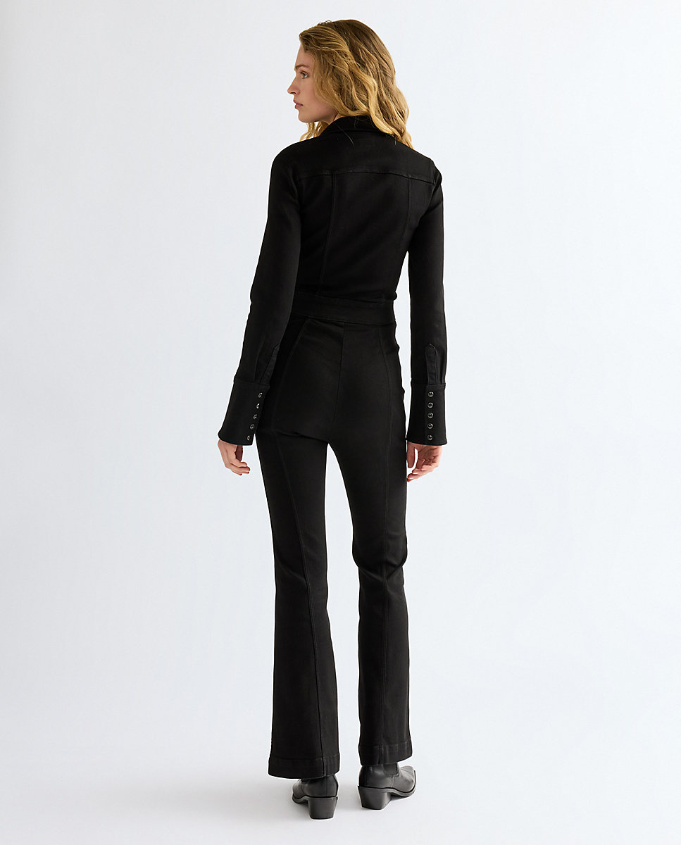 Mono vaquero de mujer con pierna acampanada - Wrangler - Negro Negro-2