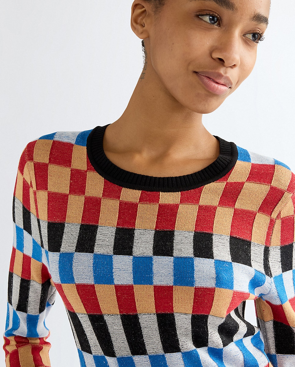 Jersey de mujer de cuello redondo - Wrangler - Rojo Rojo-4