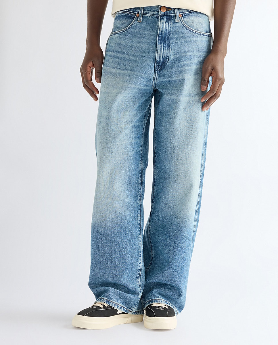 Imagen 1 de Vaquero de hombre baggy de corte relaxed en azul Azul