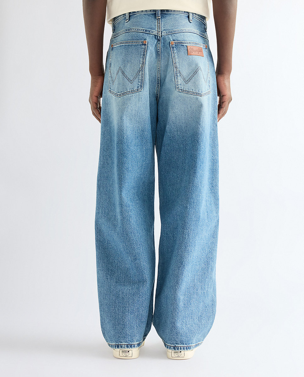 Imagen 3 de Vaquero de hombre baggy de corte relaxed en - Wrangler - Azul Azul
