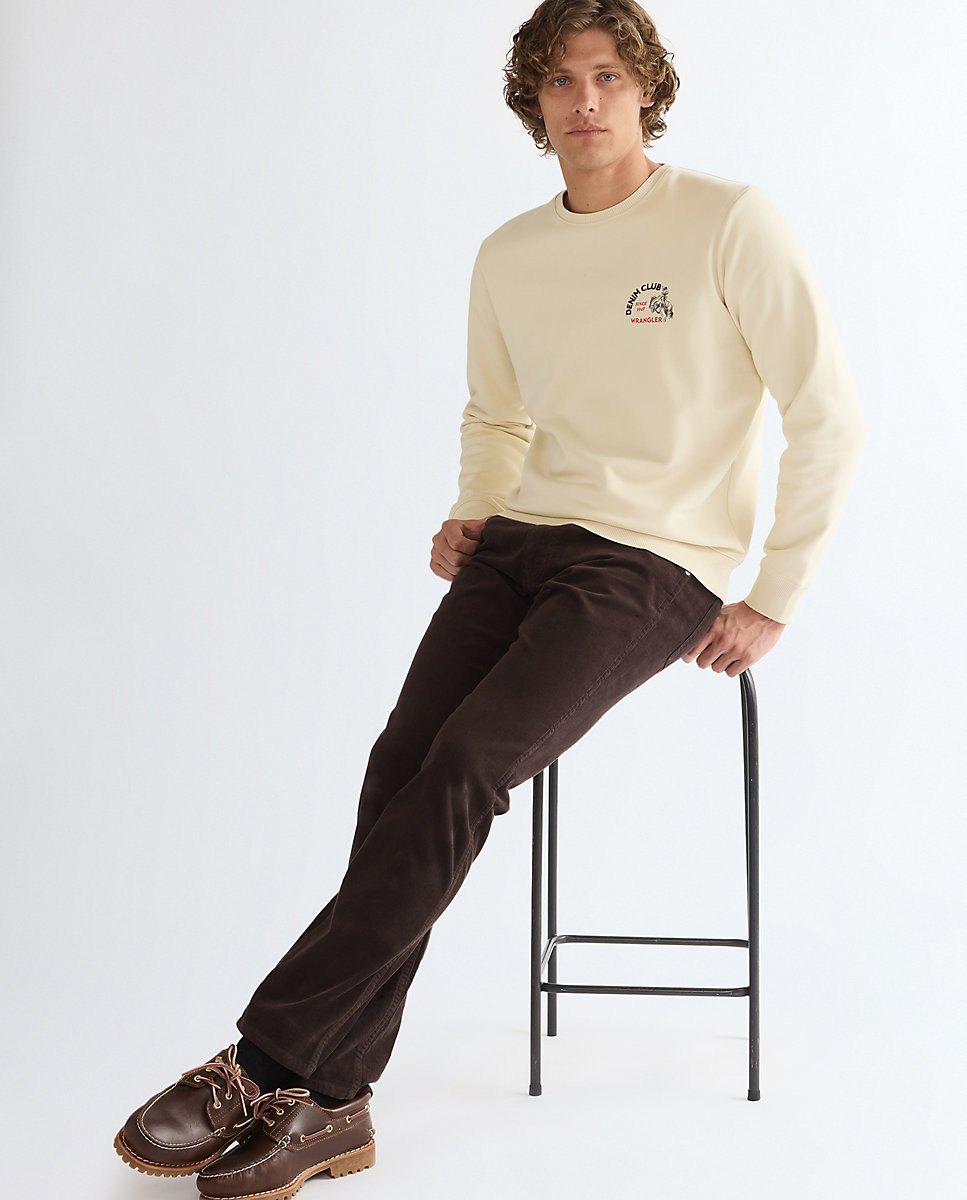 Pantalones greensboro de hombre de corte regular - Wrangler - Marrón Marrón-6