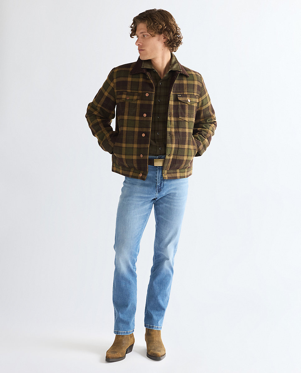 Vaquero texas de hombre de corte recto auténtico - Wrangler - Azul Azul-6