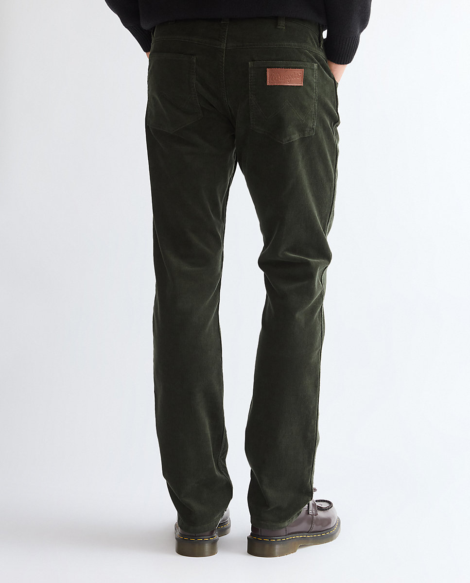 Imagen 3 de Pantalones greensboro de hombre de corte regular - Wrangler - Verde Verde