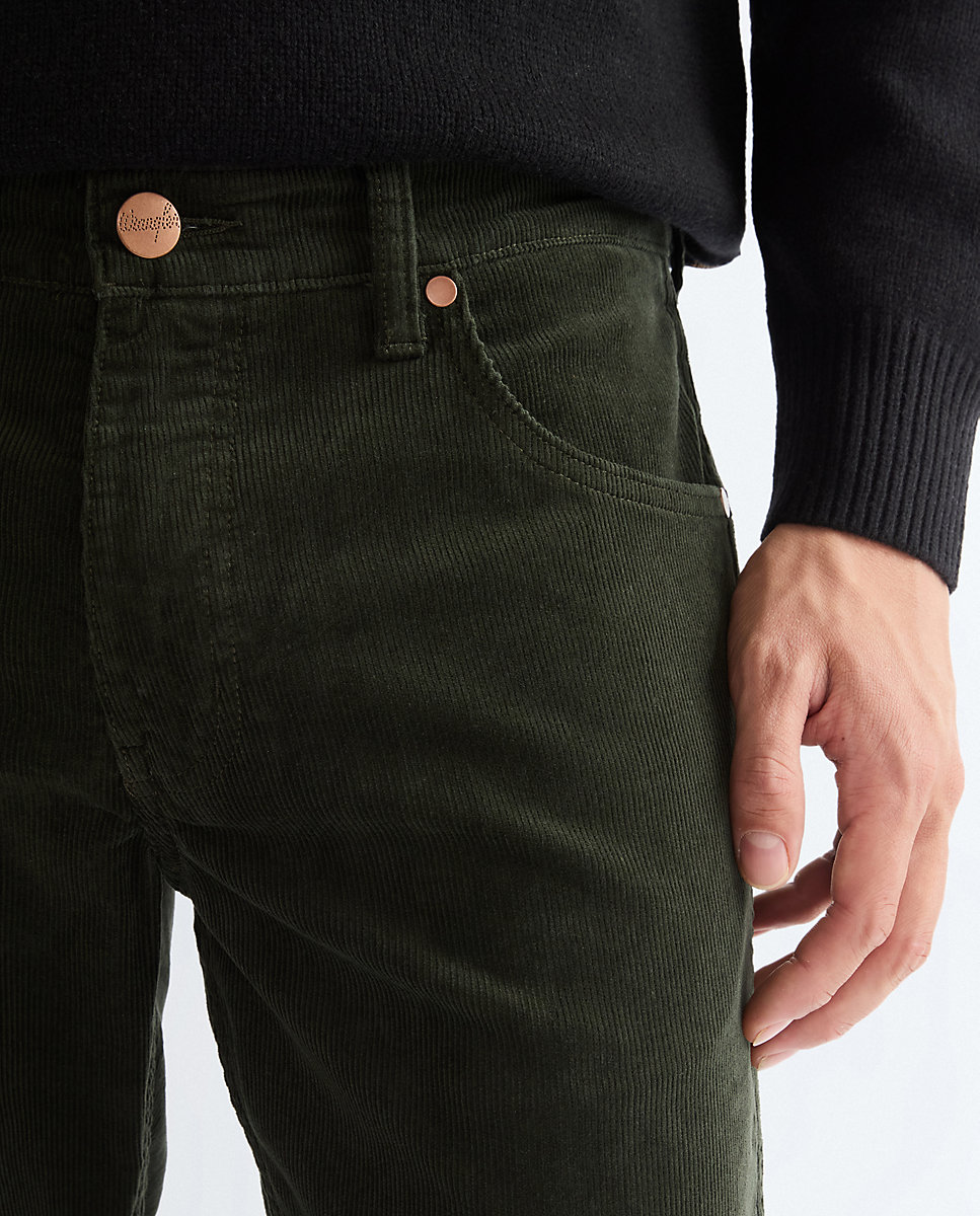 Imagen 4 de Pantalones greensboro de hombre de corte regular - Wrangler - Verde Verde