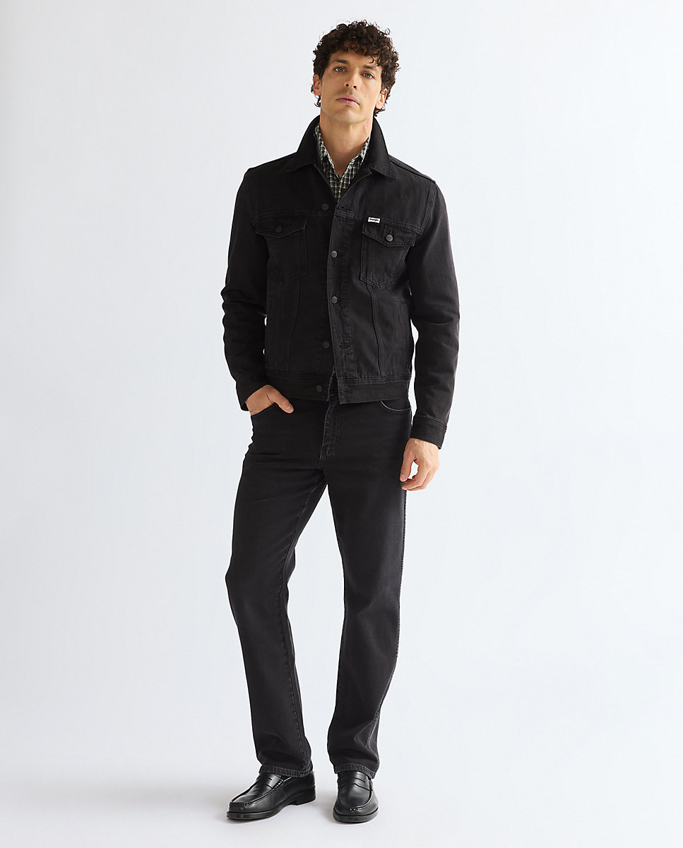 Imagen 2 de Vaquero texas de hombre de corte recto auténtico - Wrangler - Negro Negro