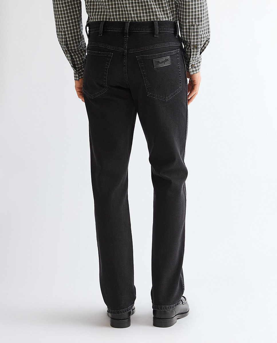 Imagen 3 de Vaquero texas de hombre de corte recto auténtico - Wrangler - Negro Negro