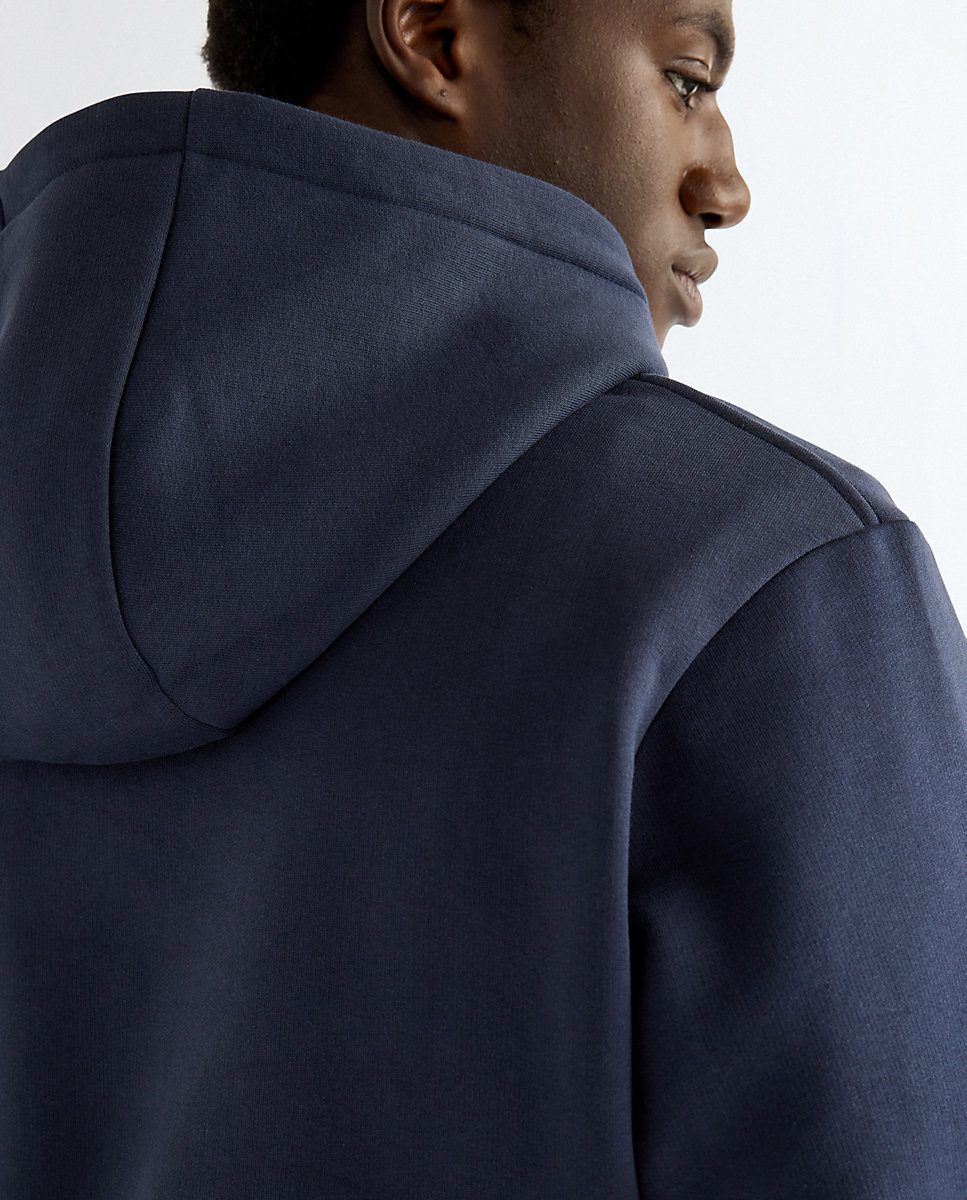 Sudadera de hombre con capucha sin cepillar - Wrangler - Azul Azul-5