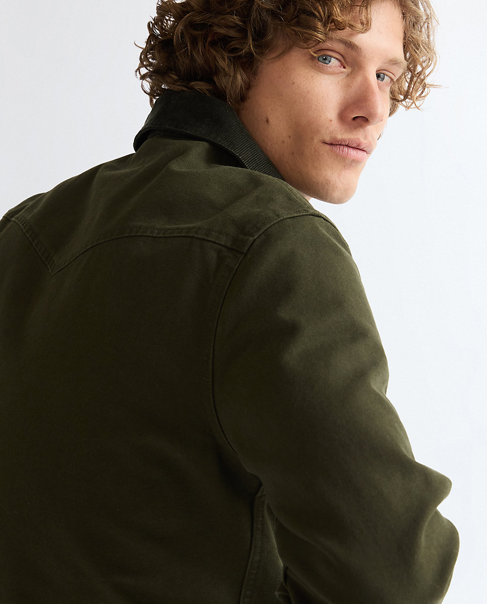 Cazadora vaquera de hombre de corte regular utility - Wrangler - Verde Verde-6