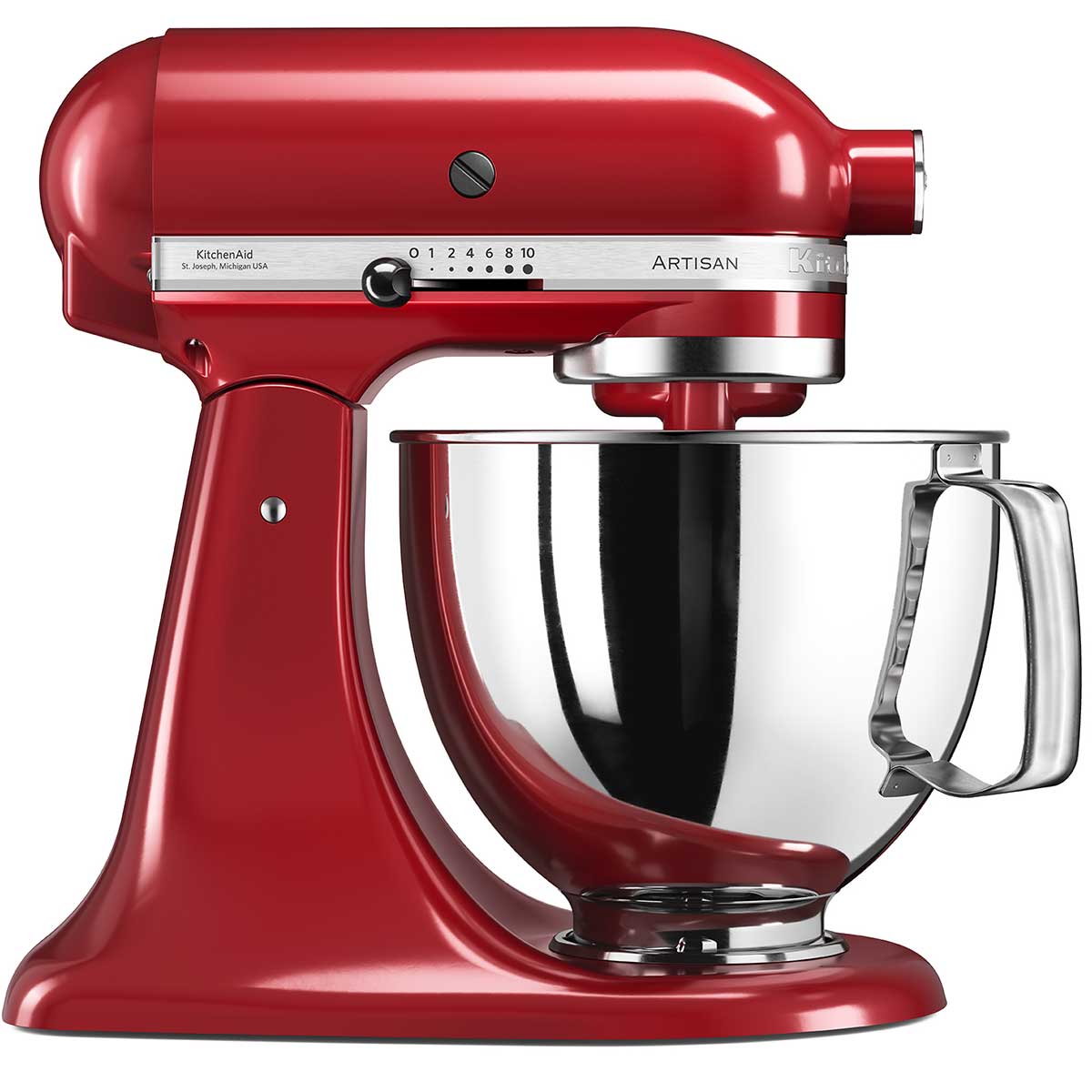 Robot de cocina KitchenAid 5KSM125EER linea Artisan Rojo