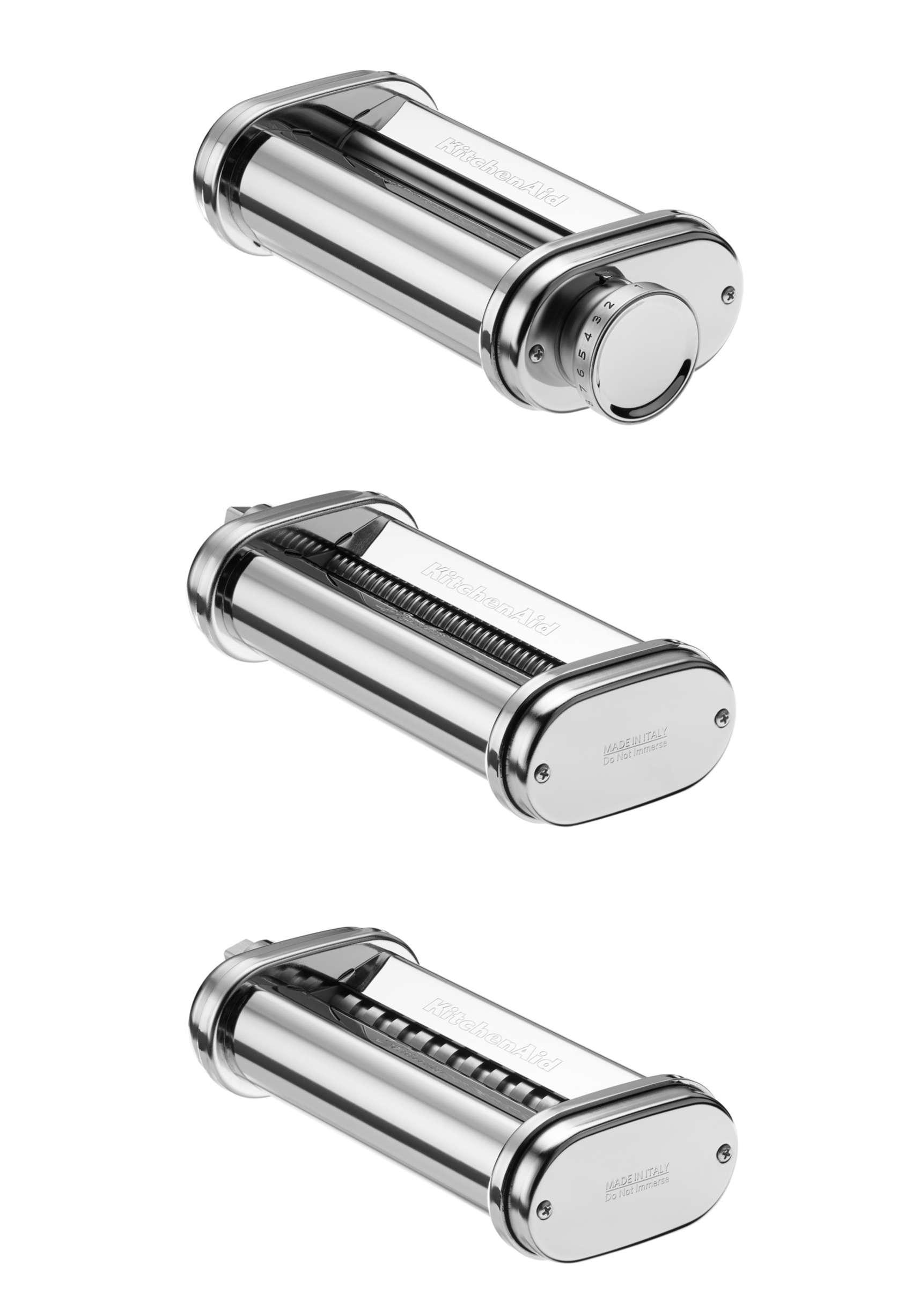 Set confeccionador de pasta KitchenAid 5KSMPRA - Plata Plata-1