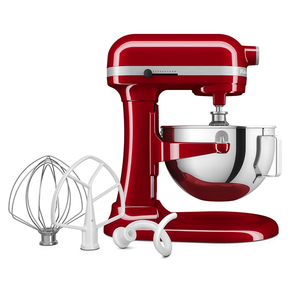 Imagen 5 de Robot de cocina KitchenAid 5KSM55SXXE Heavy Duty - Rojo Rojo