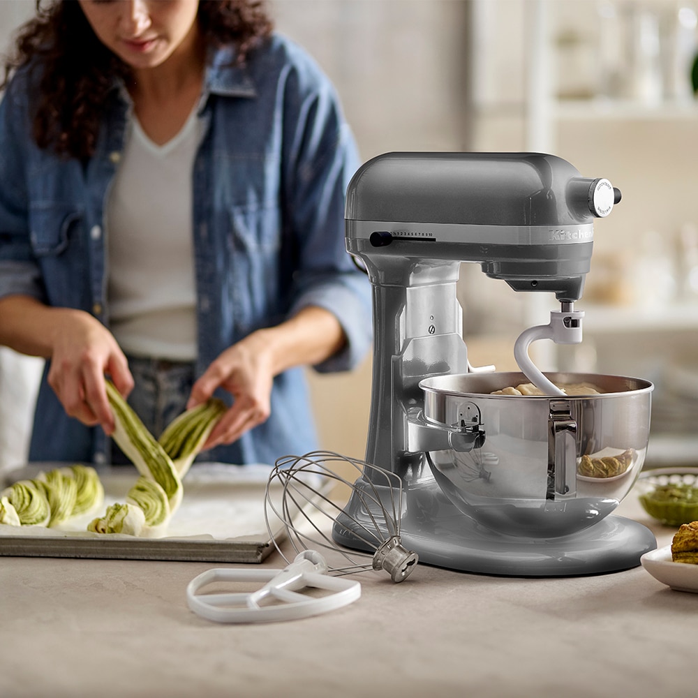 Imagen 6 de Robot de cocina KitchenAid 5KSM55SXXE Heavy Duty - Plata Plata