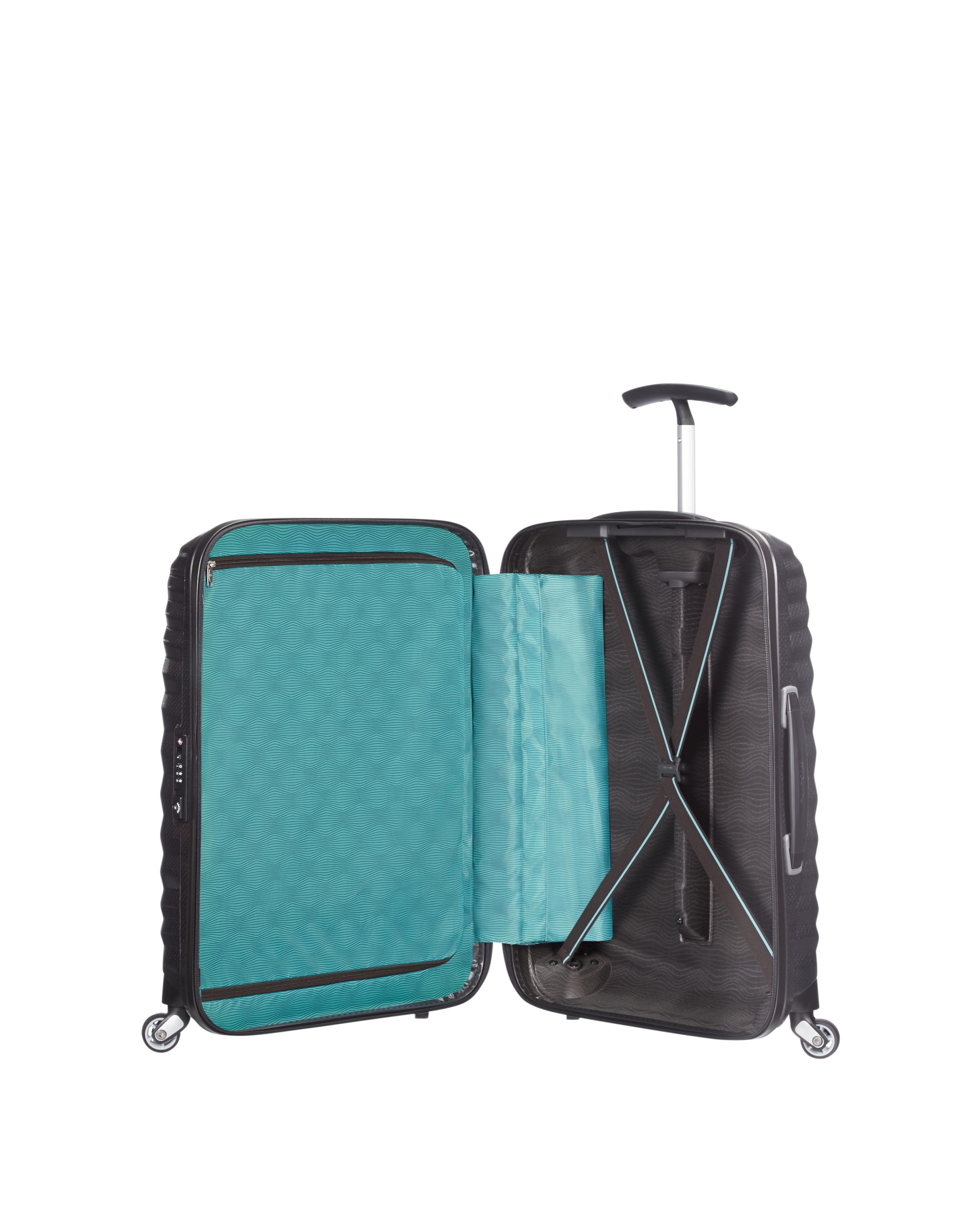 Maleta de cabina Lite-Shock Spinner 55/20 rígida con capacidad de 36 L - Samsonite - Negro Negro-3