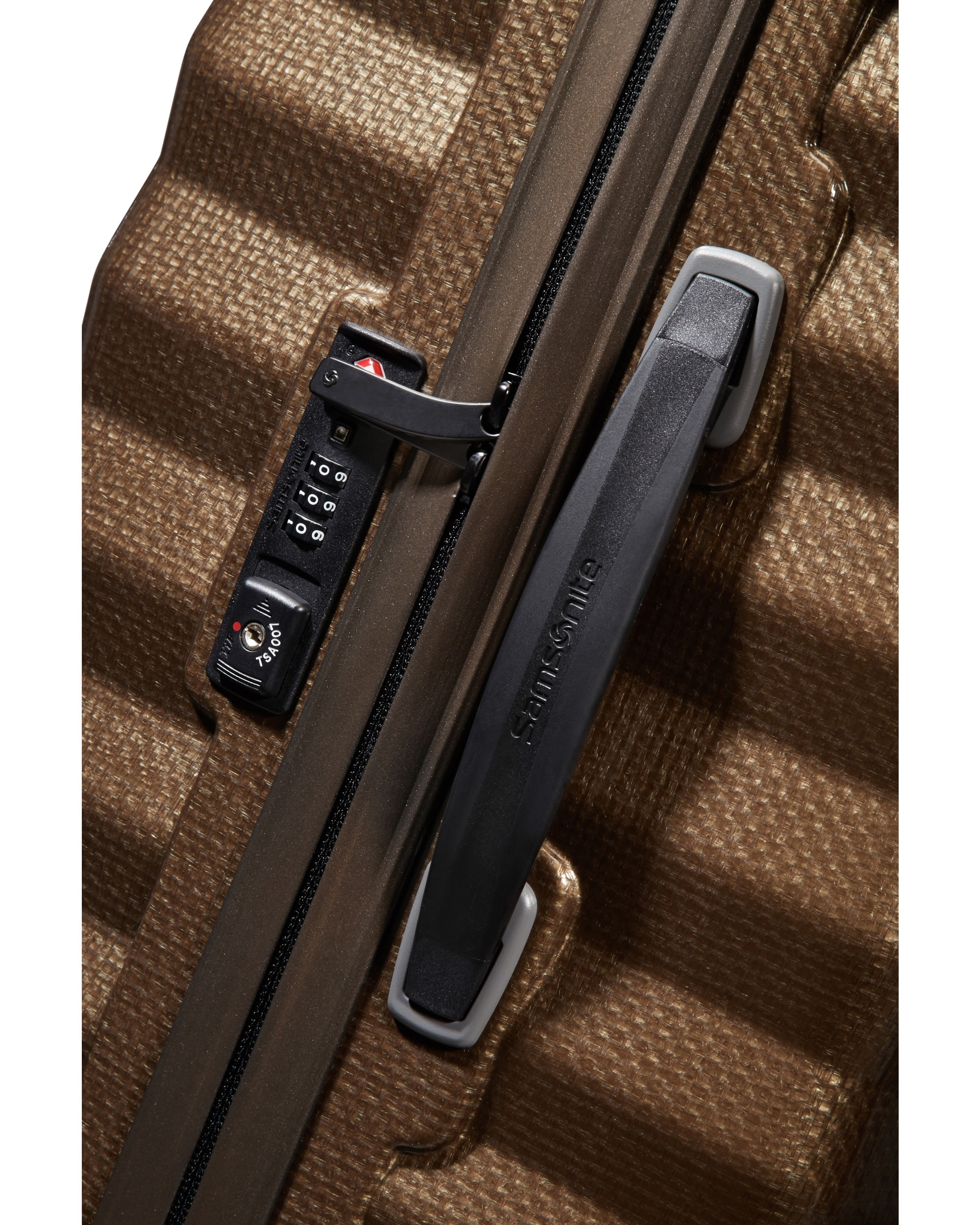 Maleta de cabina Lite-Shock Spinner 55/20 rígida con capacidad de 36 L - Samsonite - Marrón Marrón-4
