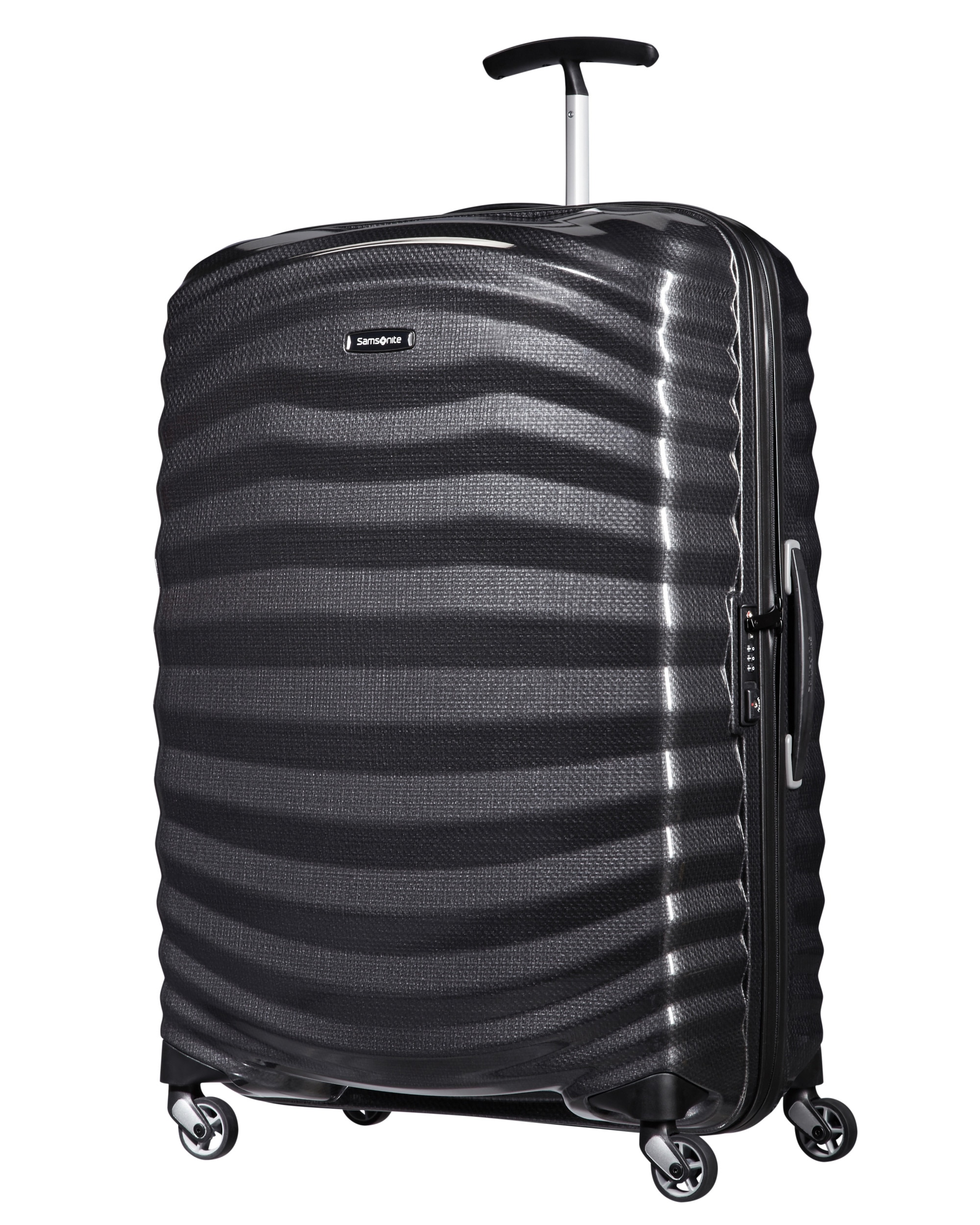 Maleta grande Lite-Shock Spinner 75/28 rígida con capacidad de 98