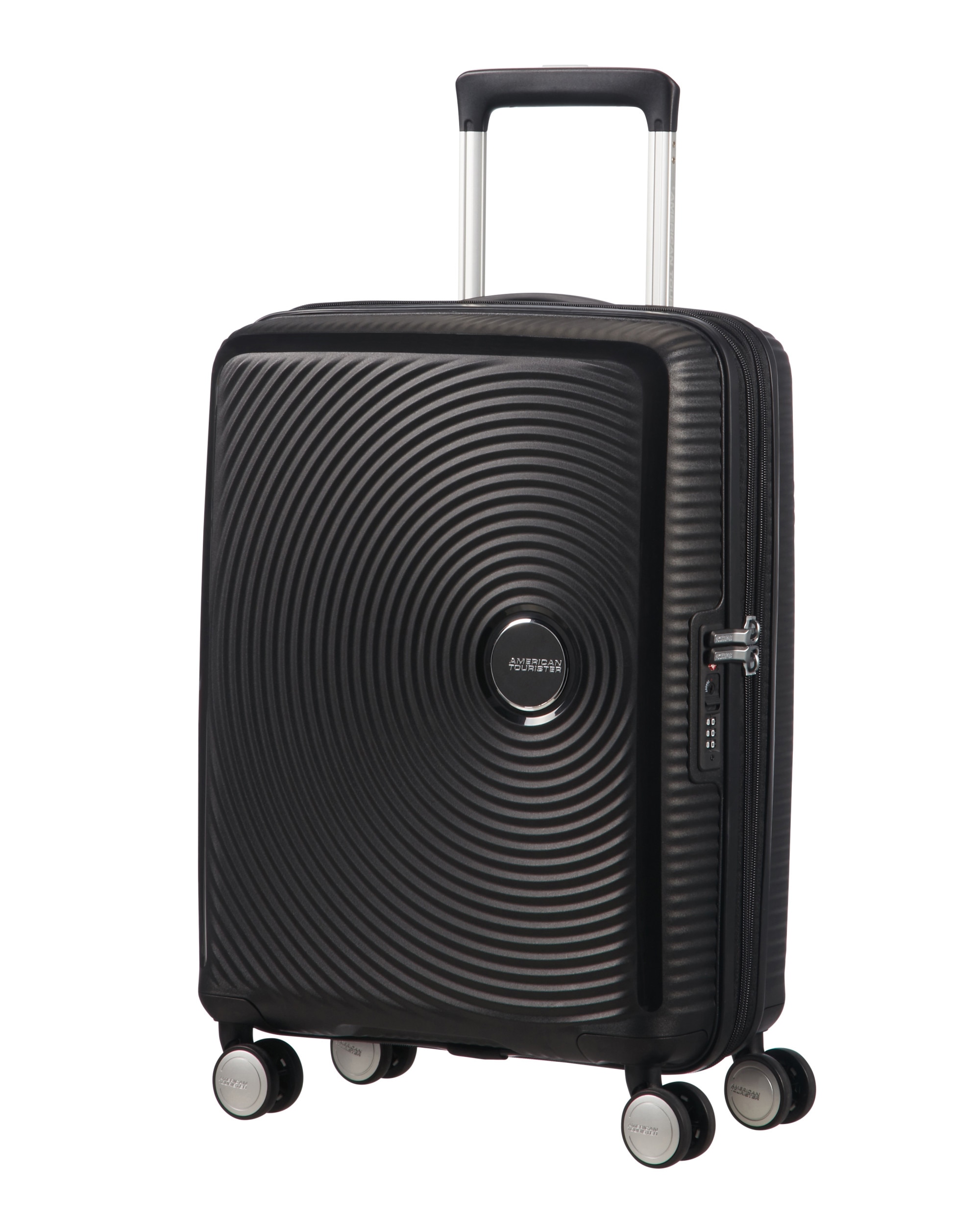 Maleta de cabina Soundbox Spinner 55/20 Tsa Exp rígida con capacidad de 35,5 L - American Tourister - Negro Negro-1