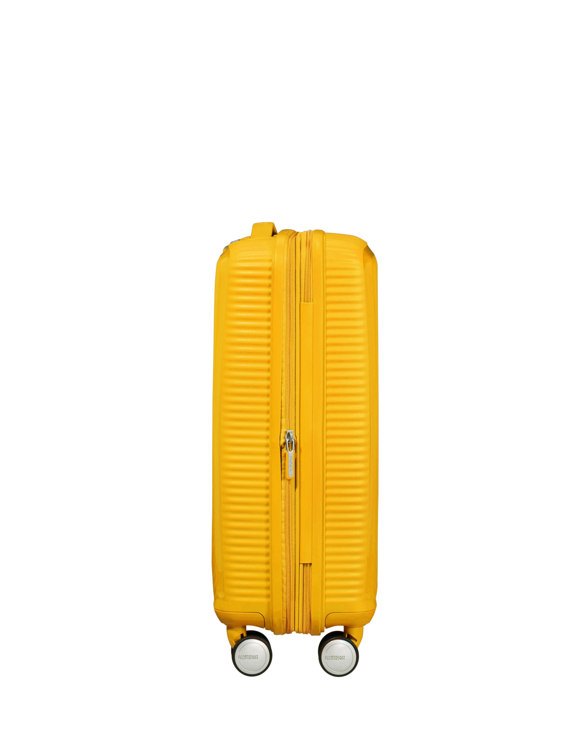Maleta de cabina Soundbox Spinner 55/20 Tsa Exp rígida con capacidad de 35,5 L - American Tourister - Oro Oro-5