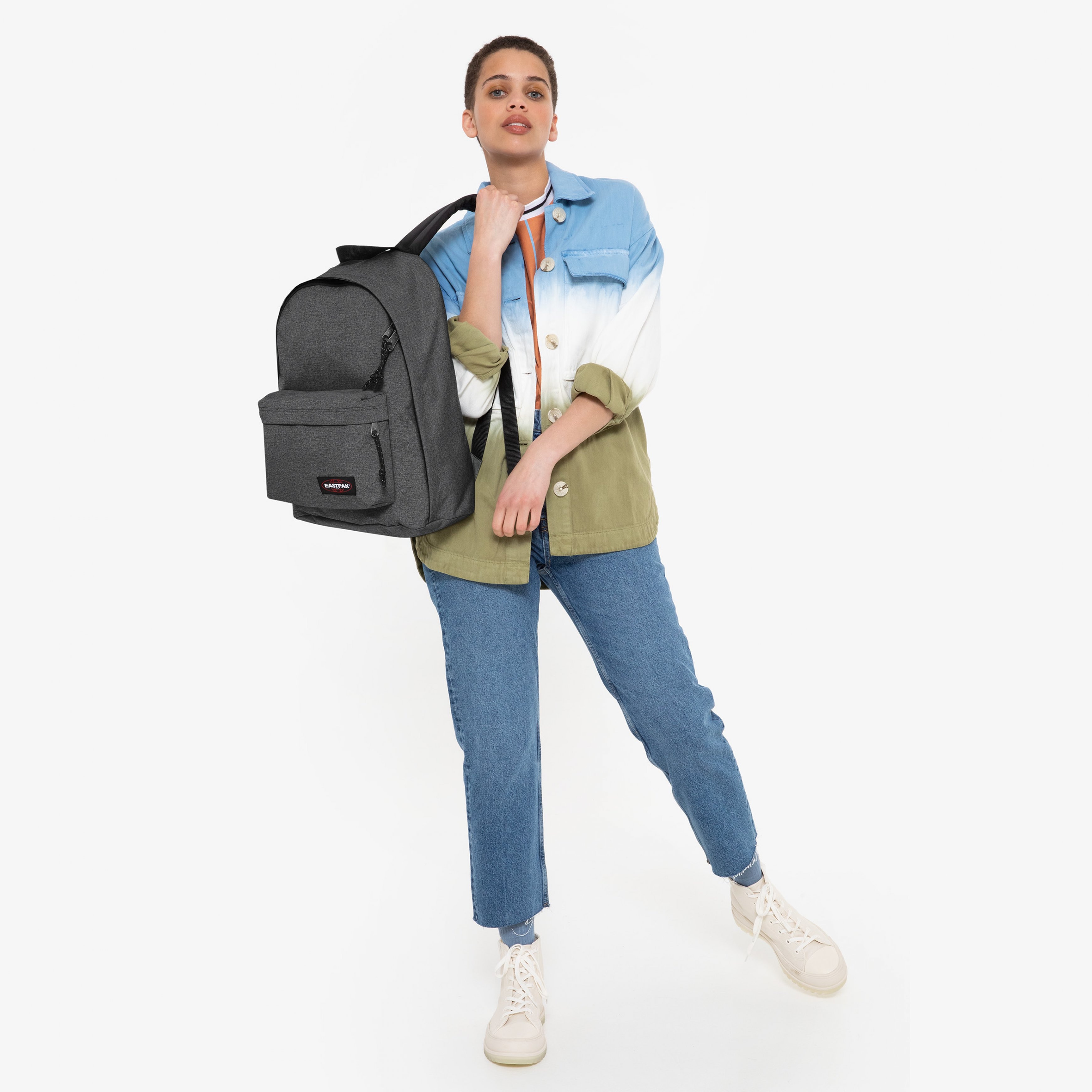 Mochila unisex Out of Office Eastpak - Gris oscuro Gris oscuro-4