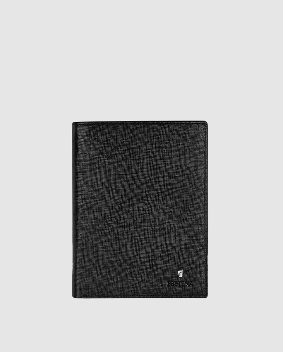 Imagen 0 de Cartera de hombre de piel color negro Negro