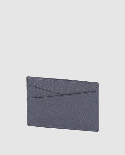 Imagen 0 de Tarjetero rígido de hombre de piel color gris