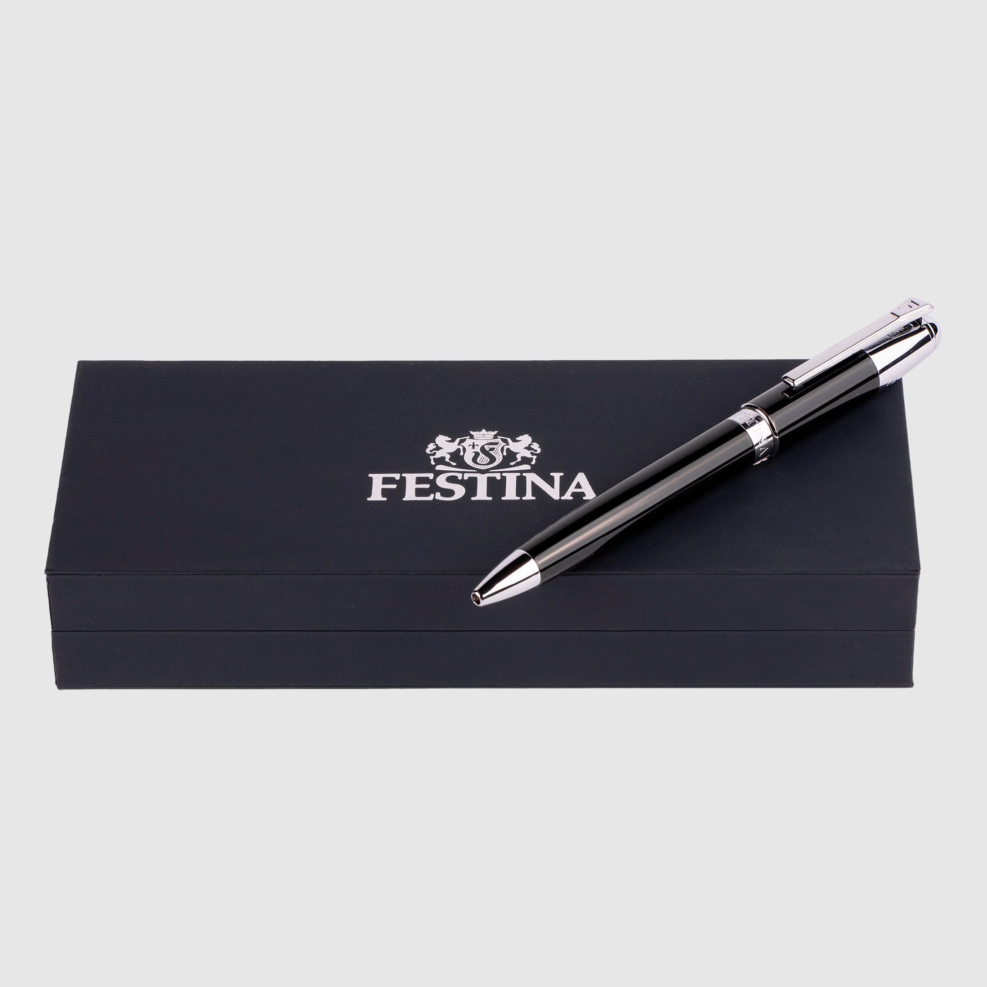 Bolígrafo Festina FWS4110/A textura suave color - Negro Negro-4