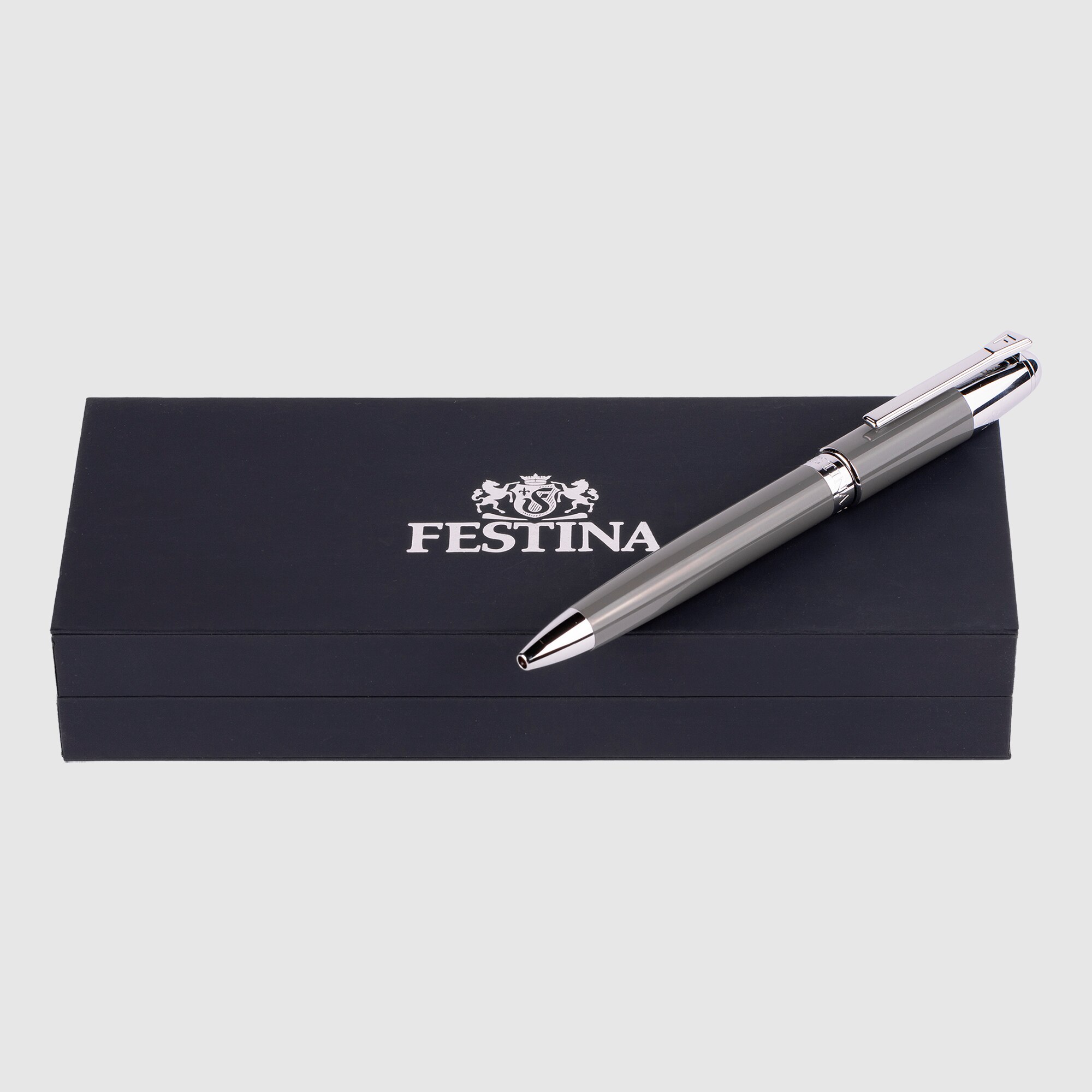 Bolígrafo Festina FWS4110/H textura suave color - Gris Gris-3