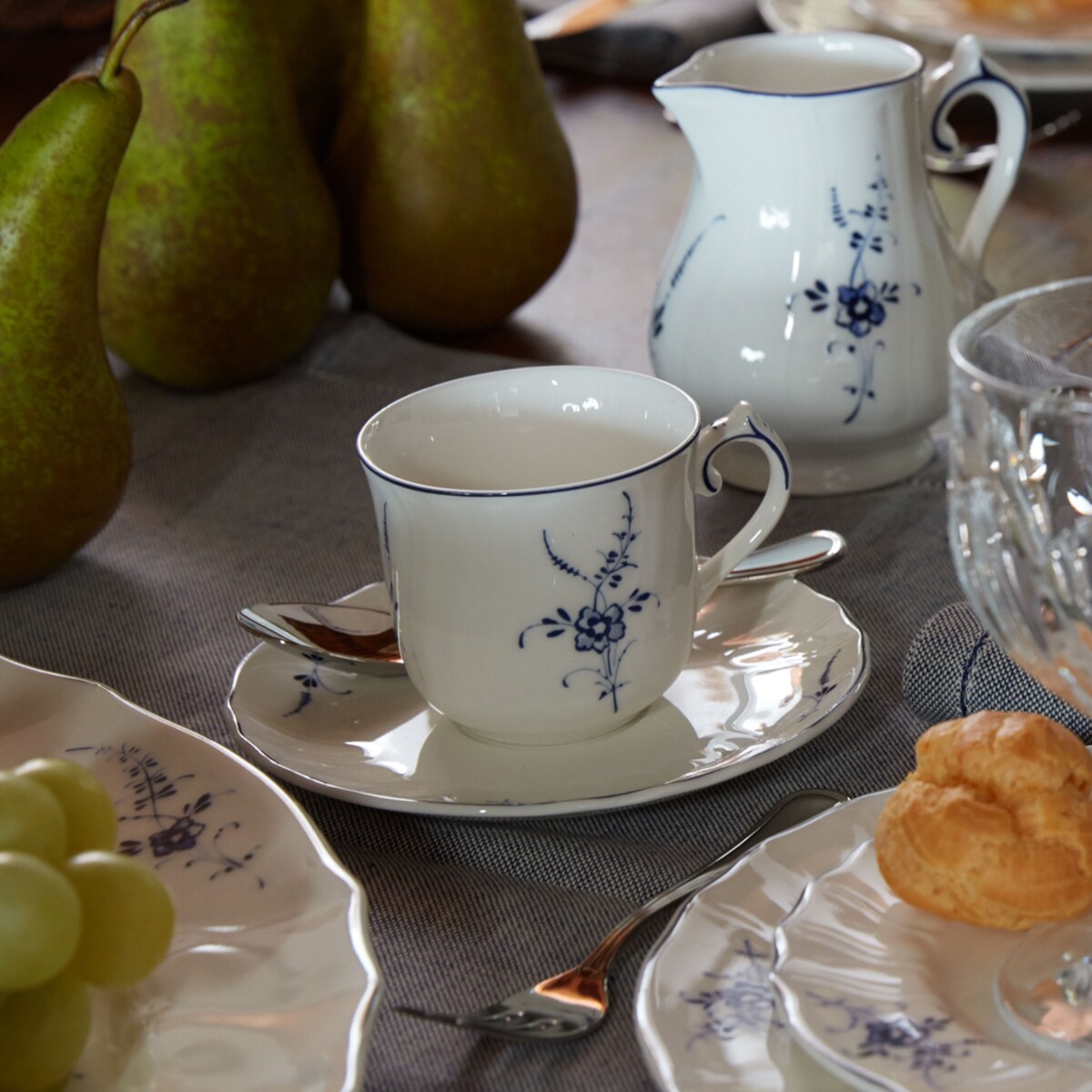 Villeroy & Boch Vieux Luxembourg Brindille Schotel 14 Cm • Gebroken Wit • De Bijenkorf
