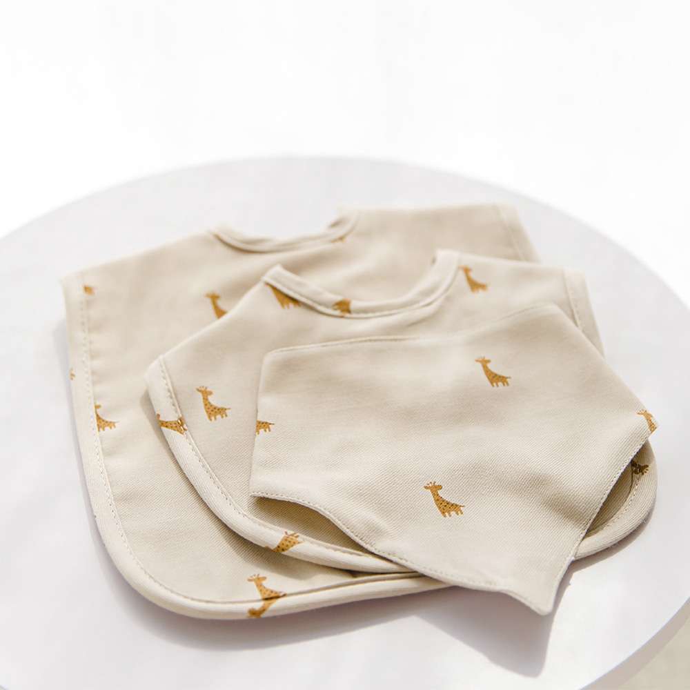 Pack 2 baberos Gloop - Crema Crema-3