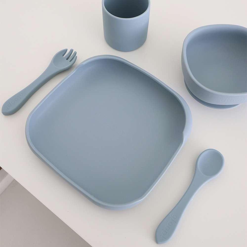 Set de cubiertos Gloop - Azul claro Azul claro-3