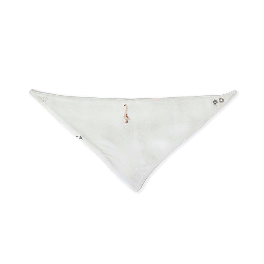 Imagen 2 de Babero triángulo Gloop - Blanco Algodón Blanco Algodón