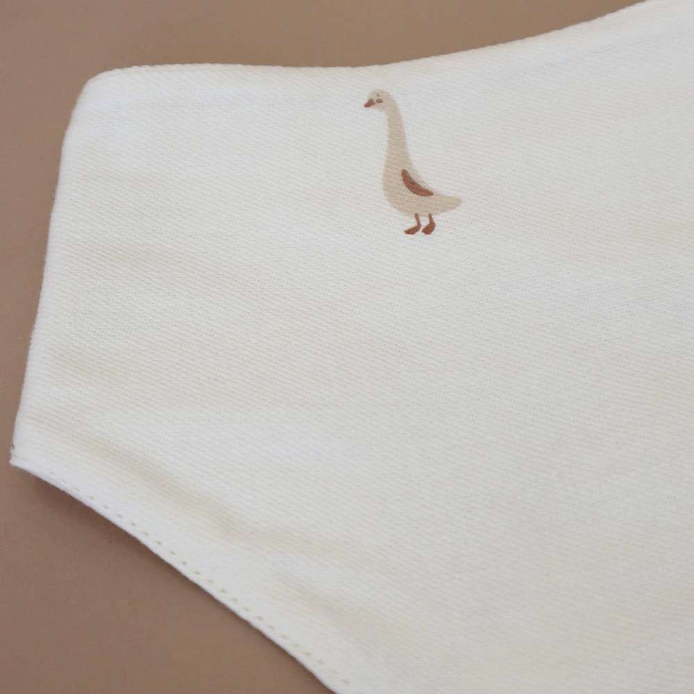 Imagen 4 de Babero triángulo Gloop - Blanco Algodón Blanco Algodón