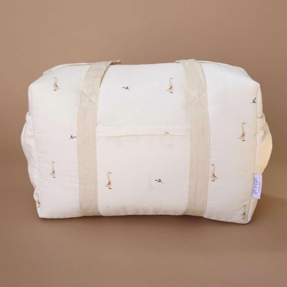 Imagen 2 de Bolsa de maternidad Gloop - Blanco Algodón Blanco Algodón