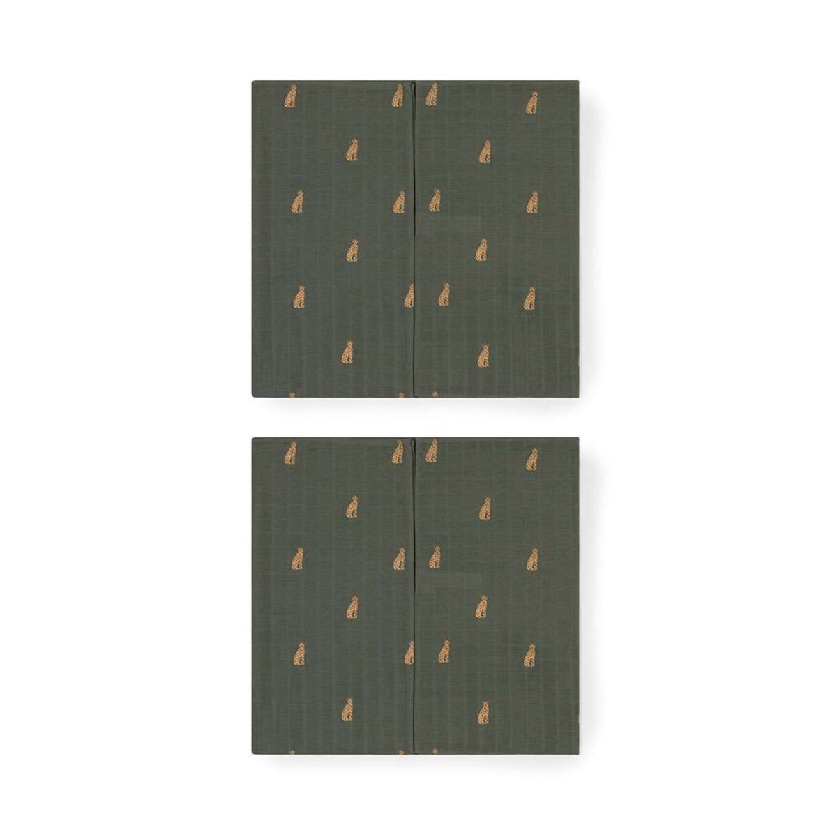 Pack 2 muselinas 50x50cm Gloop Savana Verde-1