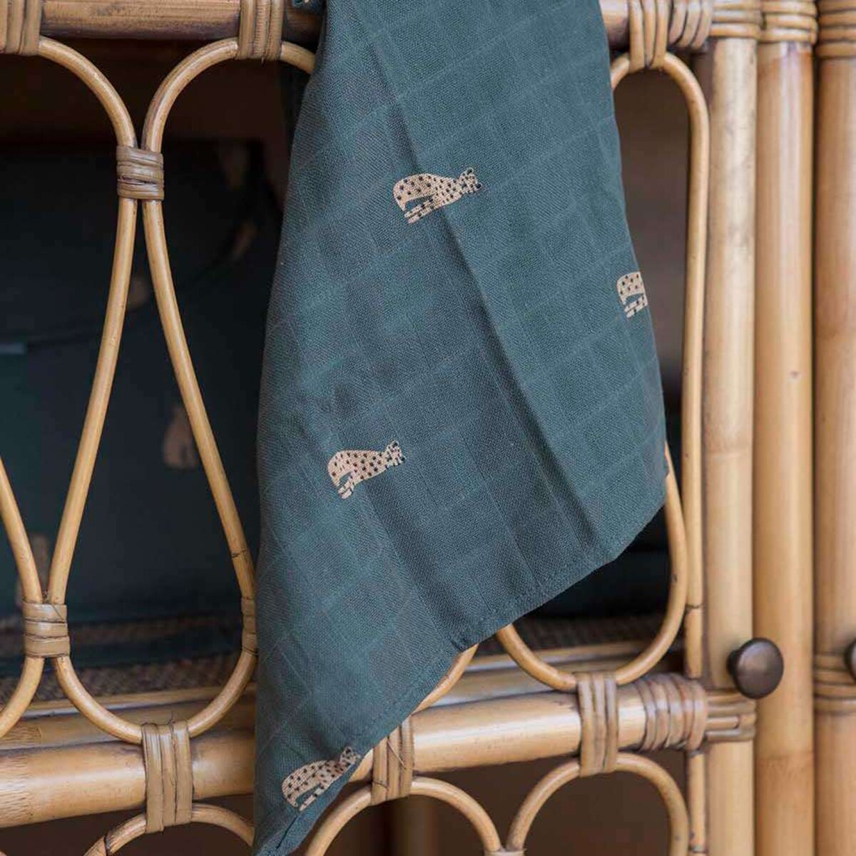 Pack 2 muselinas 50x50cm Gloop Savana Verde-3